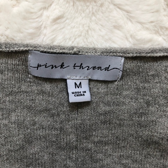 Soft Grey Sweater - Picture 4 of 5